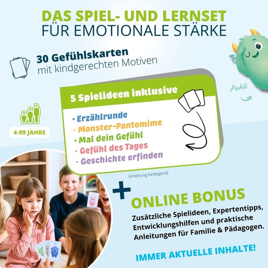 Monsterstarke Gefühle - Das Spiel- und Lernset