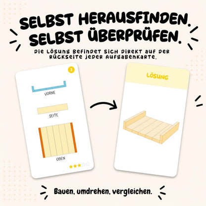 NEU: Bau es nach! - Das Holz-Legespiel für Kinder
