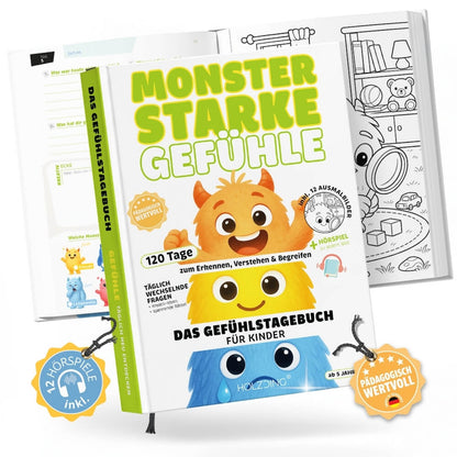 Monsterstarke Gefühle - Das Gefühlstagebuch