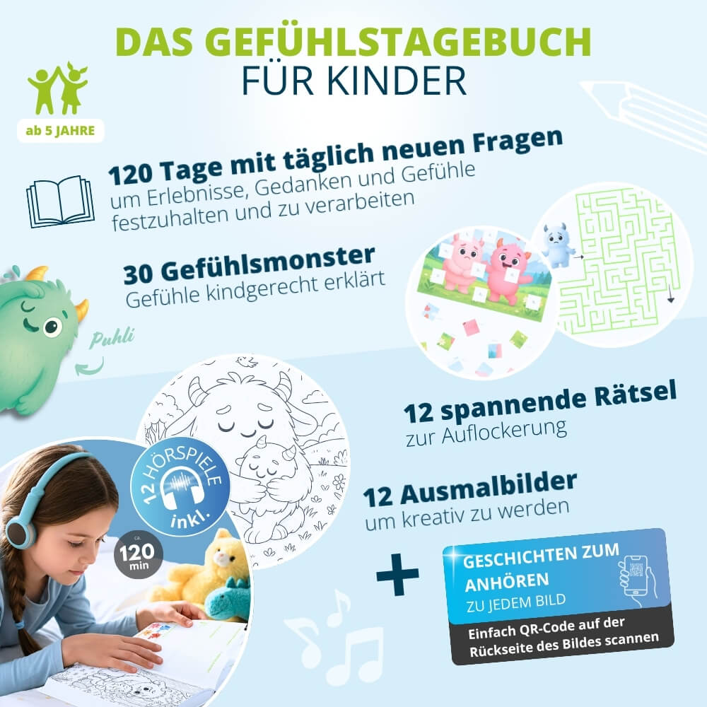 Monsterstarke Gefühle - Das Gefühlstagebuch
