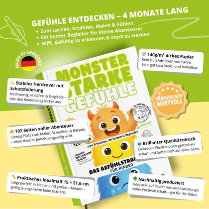 Monsterstarke Gefühle - Das Gefühlstagebuch