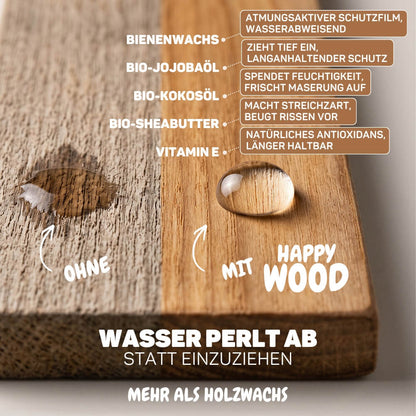 NEU: Happy Wood - Holzwachs